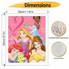 Disney Princess Paint By Number Kit Number Drawing Canvas DIY Picture Home Decor Disney Princesses Art Wall Decor For Living Room Gift