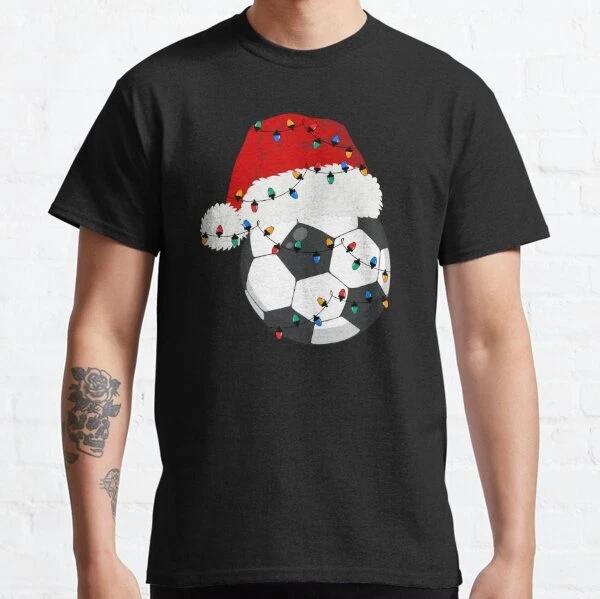 Christmas soccer Classic Christmas Gift Made in USA T-Shirt S-3XL S