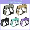 Militarystyle Dog Harness Nylon Outdoor Training Adjustable Pouch For Pets
