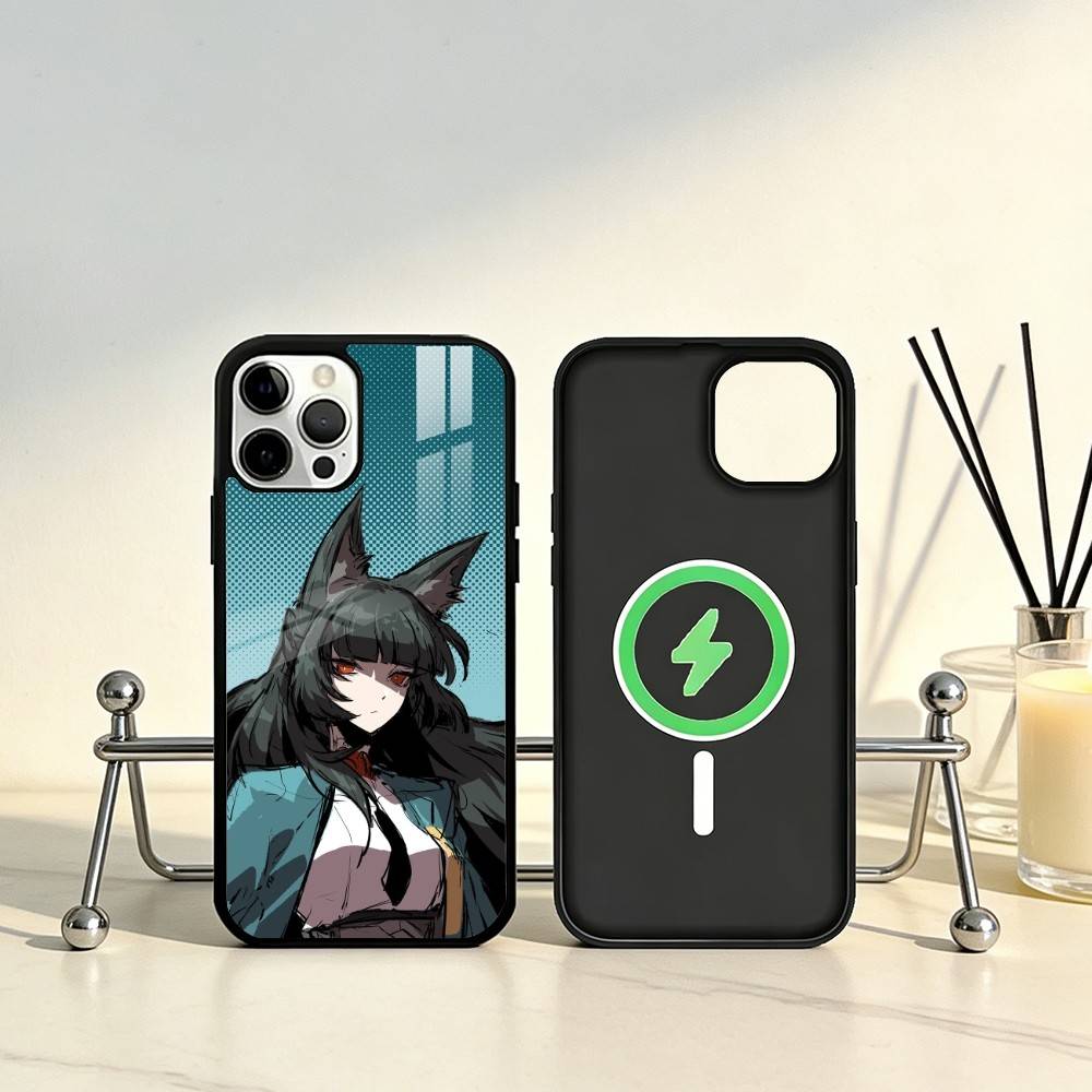 

Zenless Zone Zero Miyabi Hoshimi Phone Case For iPhone17,16,15,14,13,12,11 Plus,Pro Max Magnetic For Magsafe Wireless Charging iPhone12PRO