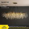 Elegant French Crystal Chandelier: K9 Aluminum Art Lamp for Living, Dining, and Bedroom