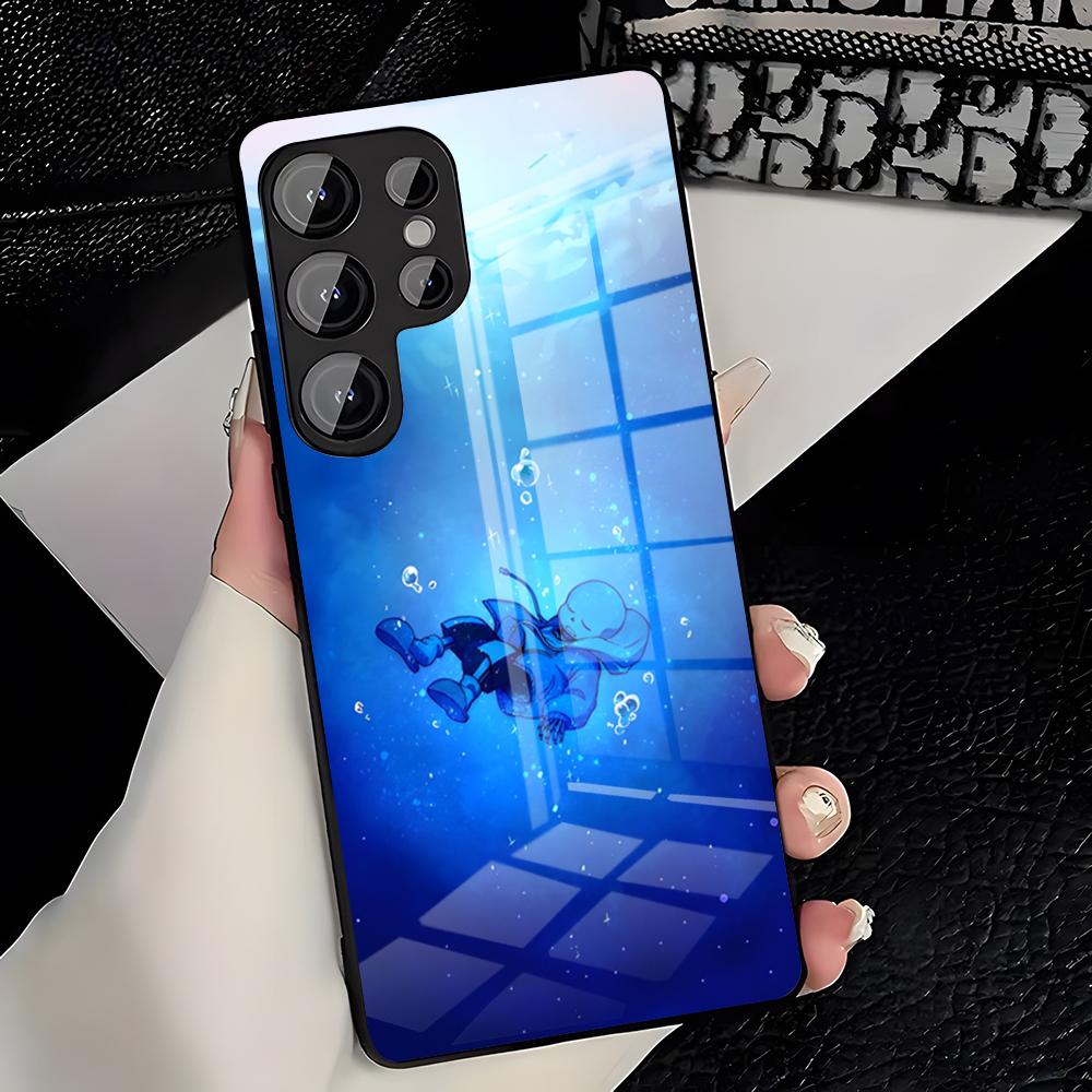 

Sans Undertale Phone Case For Samsung A25 A13 A33 5G A54 A36 A35 A56 A52 A14 Shockproof Glass Cover Samsung A24 4G