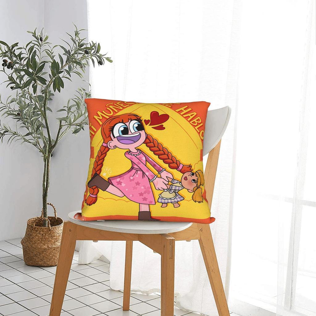 31 Minutos Girl Singing Pillow Case  Morden Pillow Cover Design Pillowcases For Living Room Chair