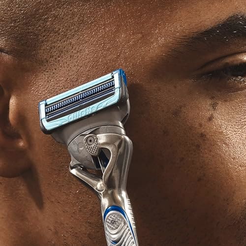 Gillette Electric Razor Body 3 Replacement Blades Razor Men's Sensitive Skin Skin Guard [.co.jp Exclusive]