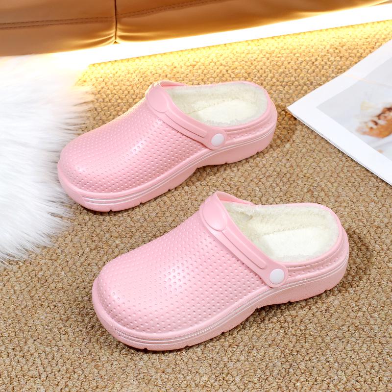 2025 Winter Warm Velvet Couple Slippers - Home & Outdoor Large Size