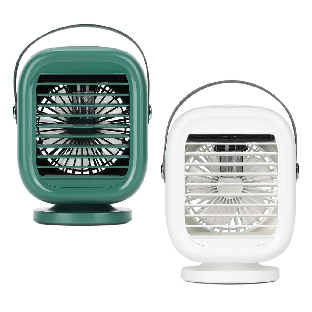 Mini Table Fan Personal Portable USB Air Cooler Fan Desktop Cooling Fan USB Water Cooling Fan Humidifier Summer Cooler Fan