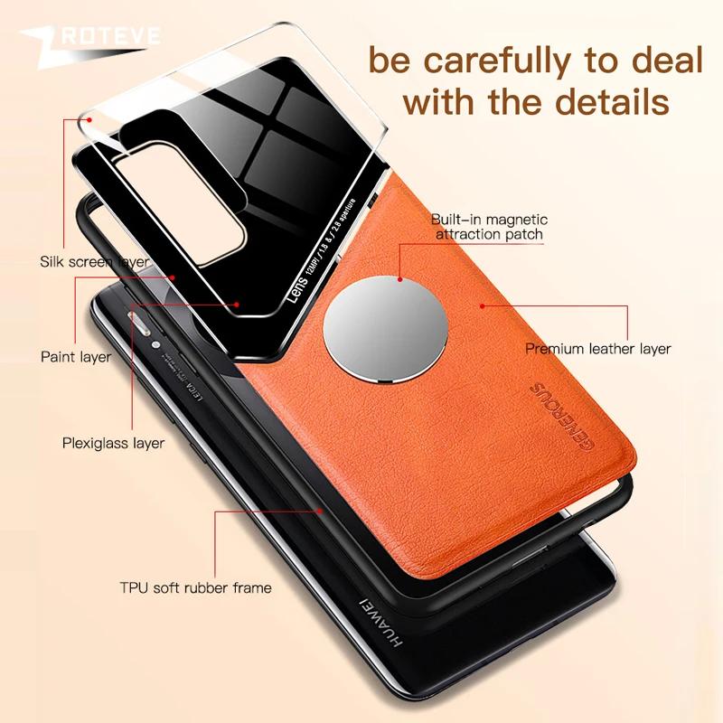 Mi10T Case PU Leather Car Magnetic Hard PC Cover For Xiaomi Mi 10 10T Pro Xiomi Mi10T Lite Mi10 Shockproof Phone Cases