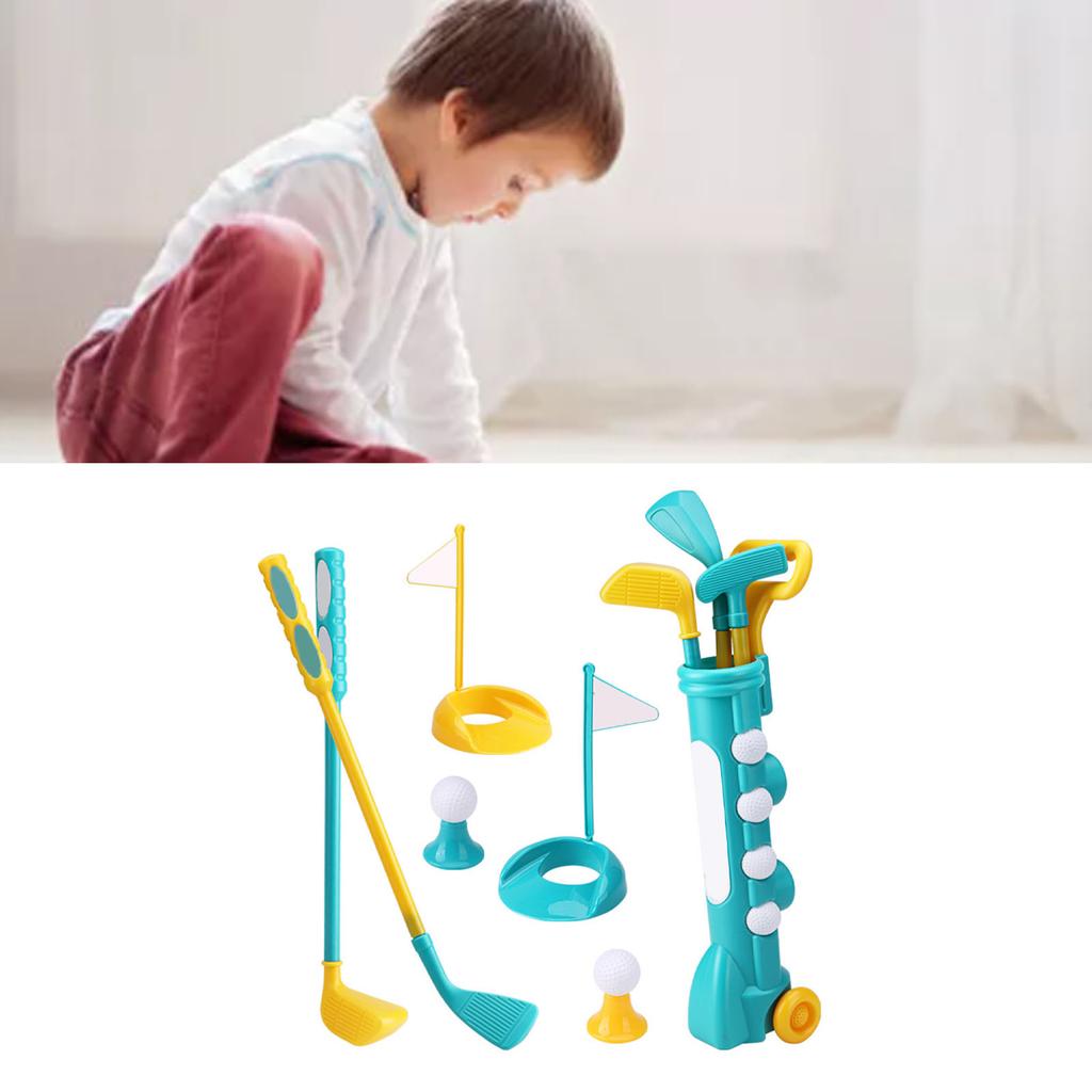 Golf Toy Set Complete Kids Golf Set Safe Parent Child Interaction Outdoor Sports Toy Standard
