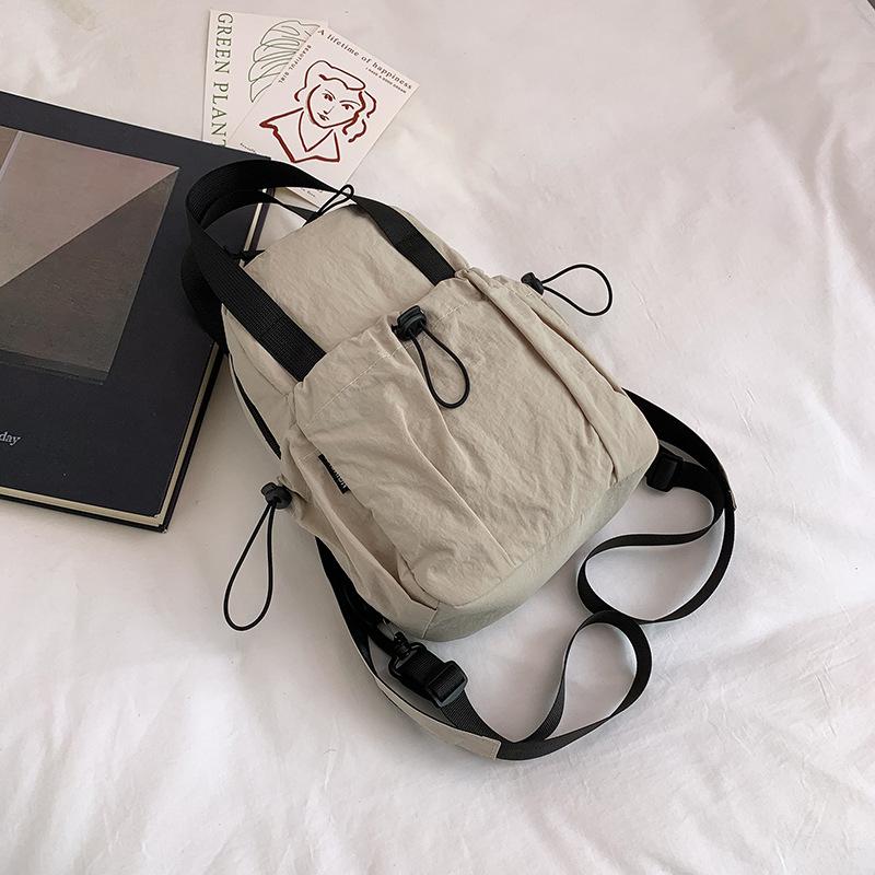 Personalized Retro Casual Texture Backpack 2025 Spring New Foreign Style Fashion Trend Women Commuting Small Backpack