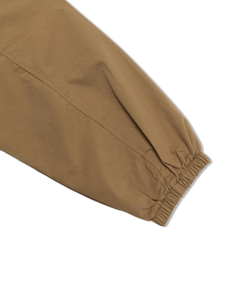 Andagain Utility Essential Windbreaker (Brown