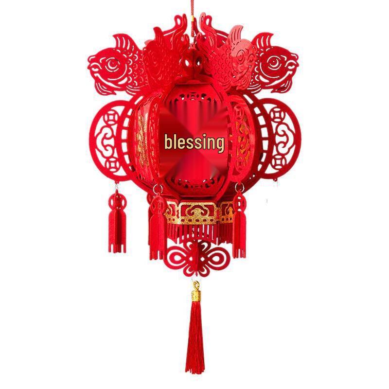 Chinese New Year Red Lantern Hanging Decoration