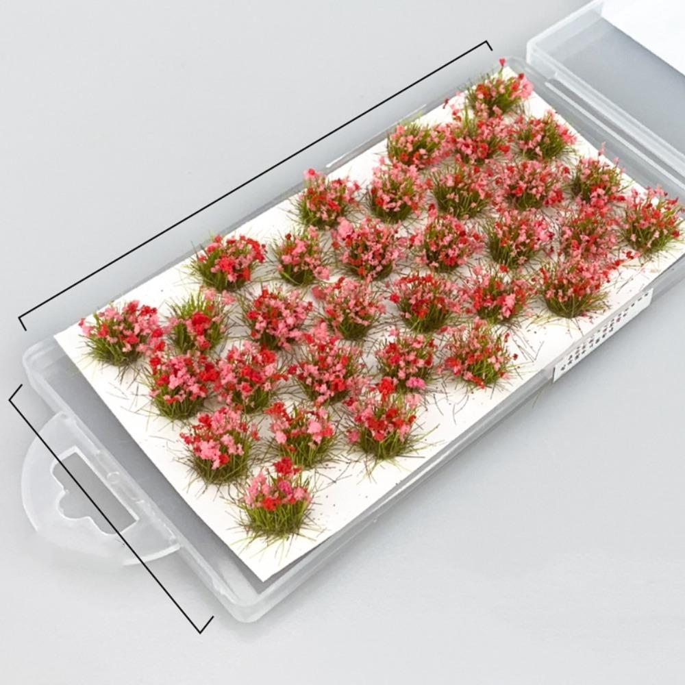 

Изготовление моделей Миниатюрный цветочный кластер Симуляция Статический пучок Игрушки Модель маленькой травы Песочный стол Style 9