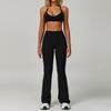 2 Piece Set Women's Tracksuit Fitness Clothes Yoga Sets Sportswear Workout Bra High Waist Leggings Set Gym Clothing Sports Suits
