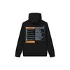 Fila X MIHARA YASUHIRO Felpa Casual con Logo a Lettere Larghe da Uomo Felpe Nera F11M243207F-BK
