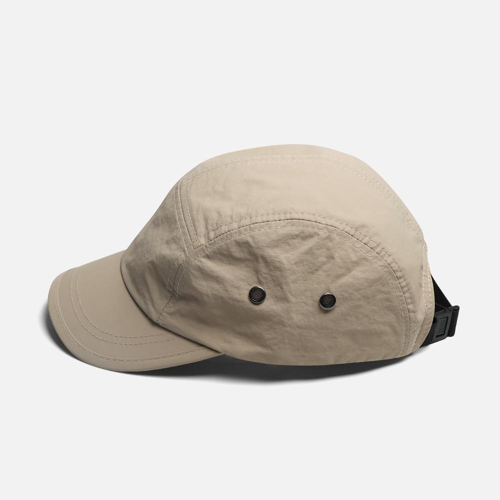 Simple Retro Baseball Cap Summer Waterproof Quick Drying Sun Shading Wide Brimmed Hat Unisex For Outdoor Activities Stylish