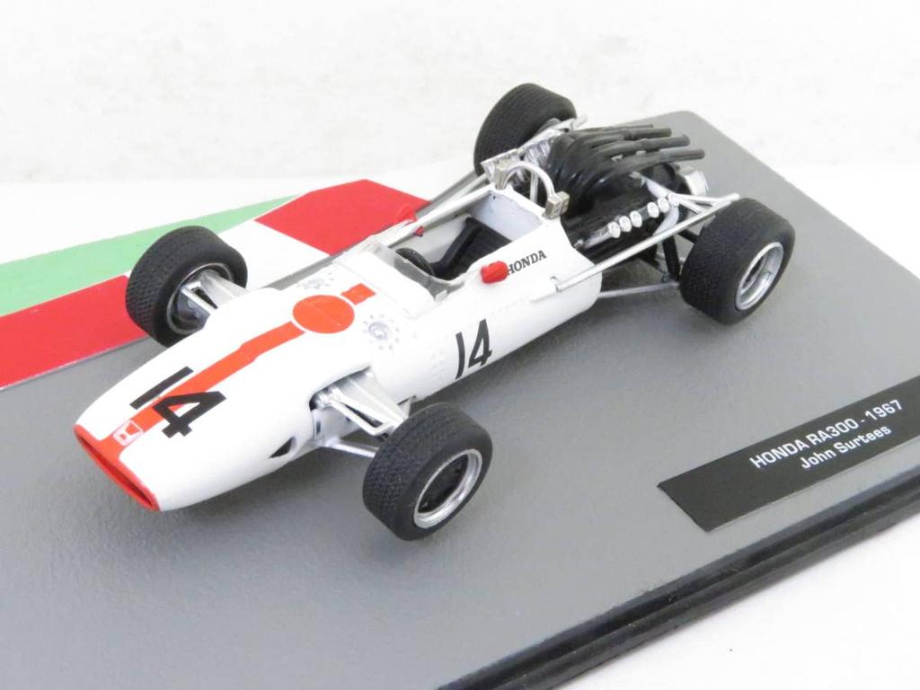 F1 Miniature Car 1/43 Honda RA300 John Surtees 1967 No.14