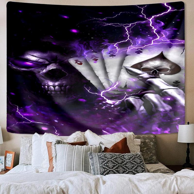 Day Of The Dead Celebration Tapestry Room Decoration Wall Hanging for Living Room Bedroom, dormitory, Birthday and Christmas gifts