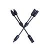 1/5/20/100Set PV Solar Connector  Photovoltaic Male Female Plug Waterproof 3 4 5 Way Y-Type 1 In 2/3/4 Out Solar Kits System