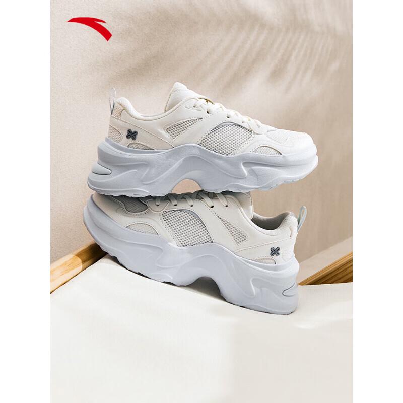 ANTA Women's Rabbit Thick-Soled Casual Sport Shoes
