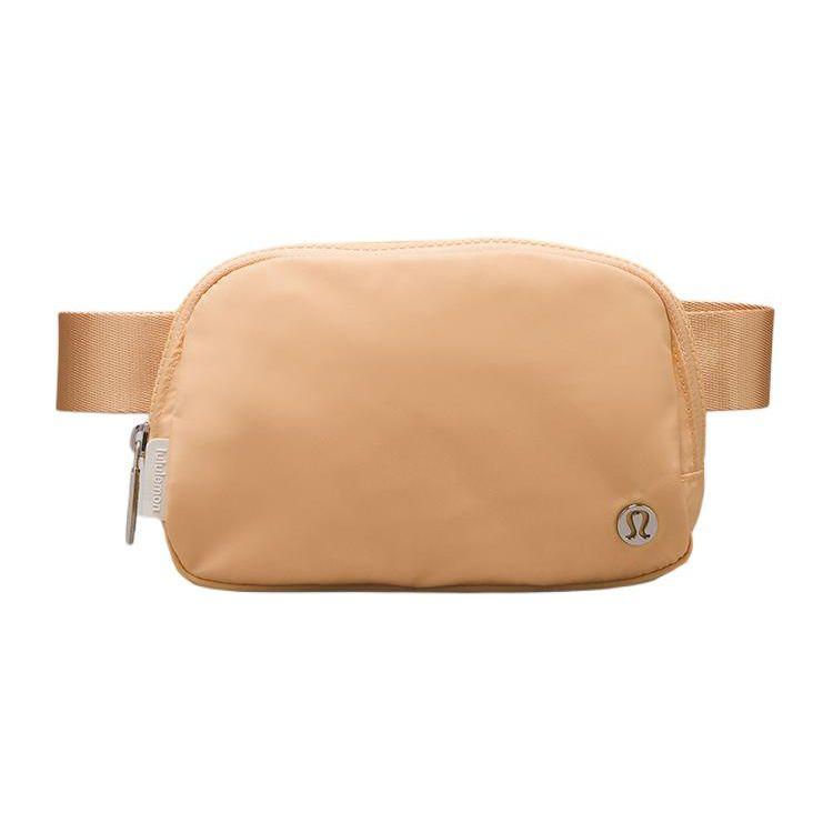 Lululemon Everywhere 1L Brand Logo Zipper Nylon Waist Bag Women Waist Bag Orange Yellow LU9AX2S-1 Orange Yellow 12790₽