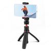 Camera Hot Shoe 360 Rotatable Phone Mount Holder Tripod With Cold Shoe For Mic Light Phone Clip For iPhone 15 Pro Smartphone