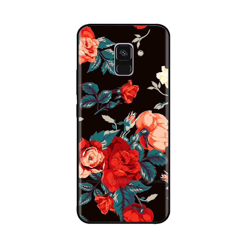 Für Samsung Galaxy A8 2018 Hülle Weiche TPU Handy Rückseite Für Samsung A8 Plus 2018 A730 Cover GalaxyA8 A 8 Silikon Stoßstange Hülle