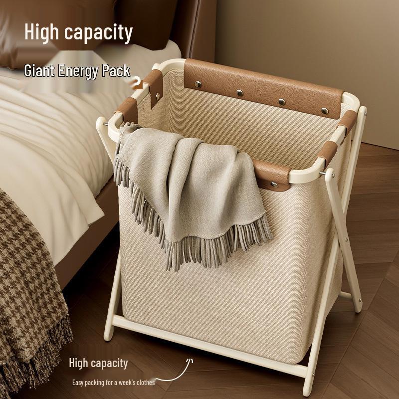 Collapsible Laundry Hamper for Clothes Storage - Ideal for Dorms and Bathrooms