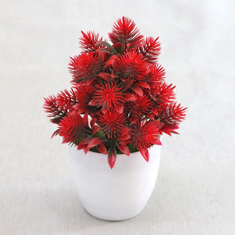 Nordic Simulation Plant Floral Potted Ins Indoor Home Decoration Living Room Desk Decoration Artificial Flower Ideas