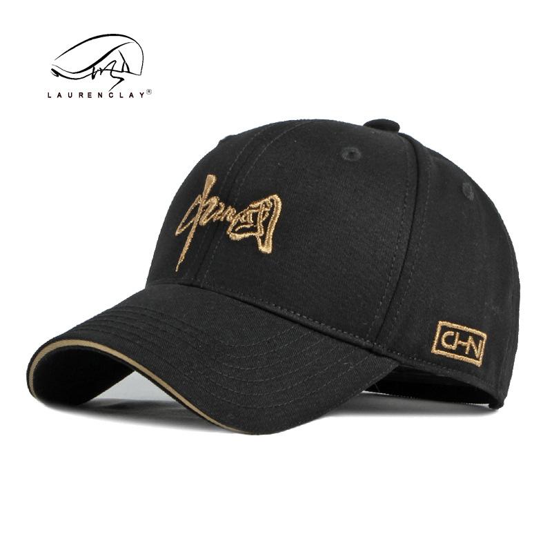 Show high-end new hat unisex personalized embroidery medium baseball cap hard top casual sunscreen cap