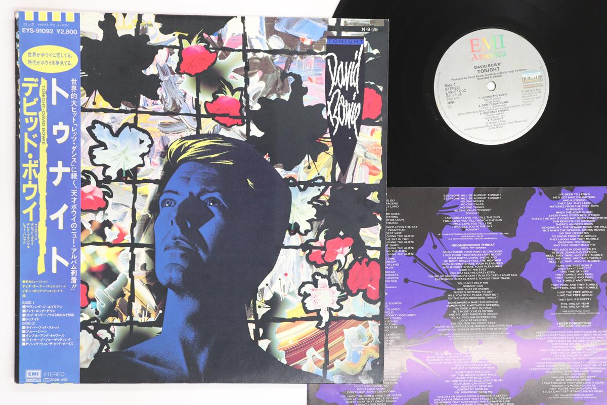

LP Record DAVID BOWIE Tonight EYS91092 EMI 1984 Japan Obi Rock Used
