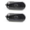 2pcs Car Side Marker Light Shell Auto Turn Signal Lamp Warning Lights Compatible for Volkswagen Golf 4 Mk4 Bora Vento Seat Jetta