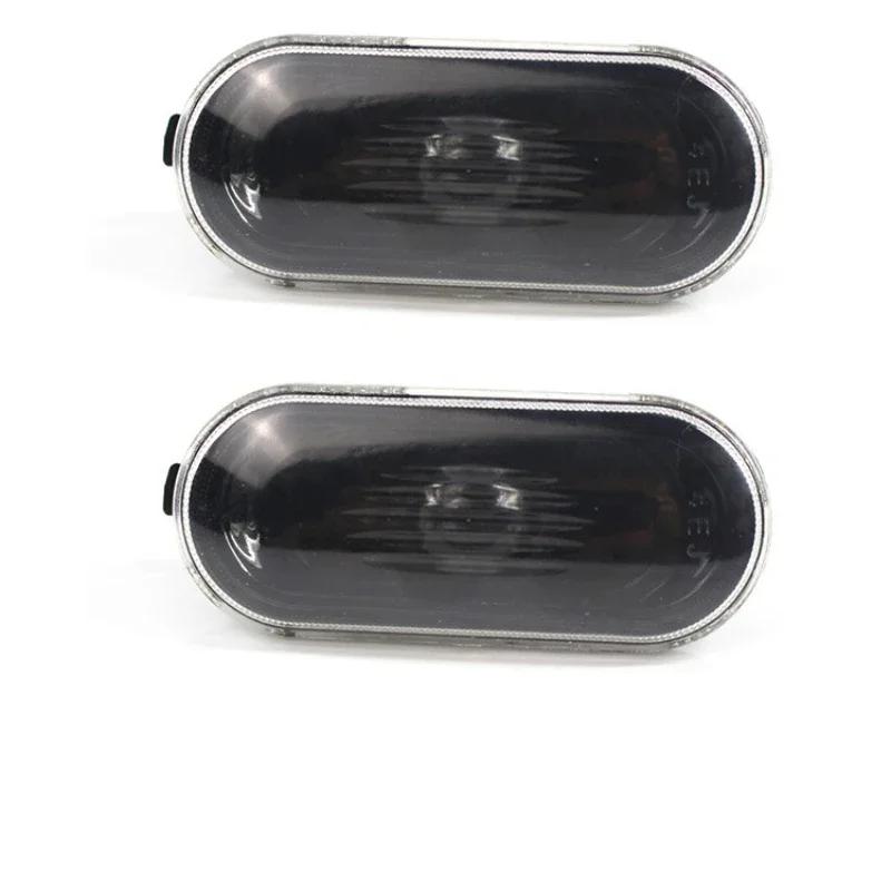 2pcs Car Side Marker Light Shell Auto Turn Signal Lamp Warning Lights Compatible for Volkswagen Golf 4 Mk4 Bora Vento Seat Jetta
