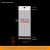 Self-Adhesive Transparent Jewelry Earring Bags with Header and Hanging Hole