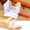 Manual Sandwich Loaf Rack Bagel Cutting Guide Mold Kitchen Tool Bread Slicer Toast Cutter
