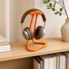 3D Printed Headphone Stand, Simple Headset Holder with Triangular Stable Base, Universal Headphone Rack for Gaming Desktopsand Study Desks