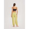 Budhi Mudra Diagonale Jogginghose  Gedämpftes Limettengrün  B61003apl44 G48
