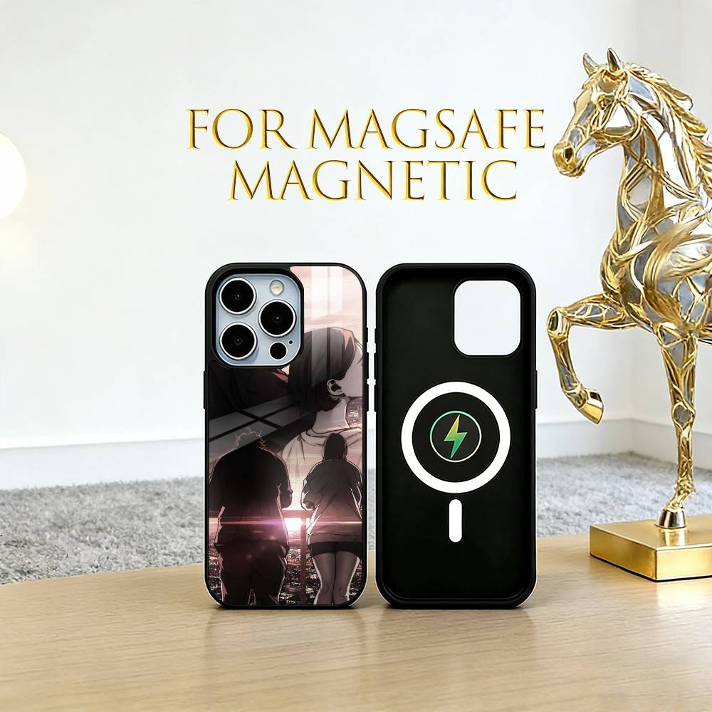 Manhwa  Phone Case For iPhone17,16,15,14,13,12,11 Plus,Pro Magnetic with Magsafe Wireless Charging