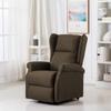 Day and Night - Day and Night Liftable Massage Chair In Brown Fabric