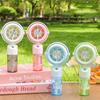 Rechargeable Handheld Misting Fan-Portable Battery Operated Water Mist Fan With 3 Adjustable Speed-Cooling Fan