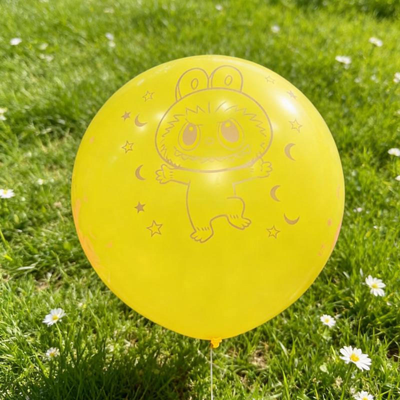 36-Inch Thick Balloon Toy with Designs for Kids - Perfect for Outdoor and Kindergarten Decorations