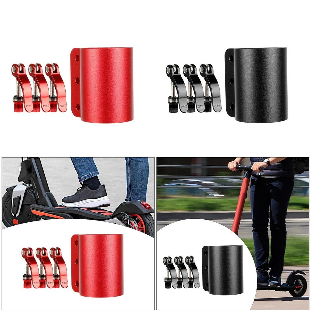 Electric Scooter Folding Clamp Vertical Rod Rugged Lock Tools Folding Latch for Men Adults Cycling Repairing Outdoor Sports