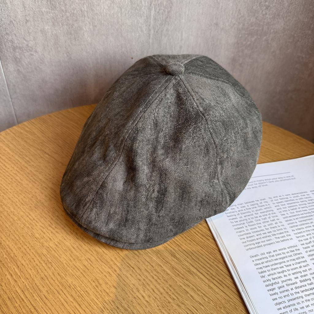 Collection Retro Autumn Beret With Dyeing Process For Casual Fashion Creative