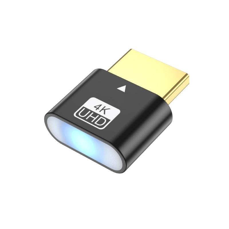 HDTV Virtual Display EDID Emulators Adapters For Headlessly 4K 60Hz Multiple Monitor Expansion On Systems