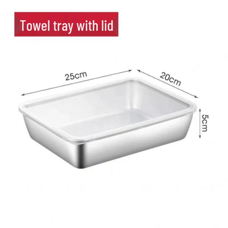Set di Contenitori per Pranzo Portatili in Plastica Abay (4-Pack)