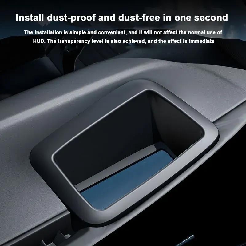 For Li LiXiang L6 L7 L8 L9 -2024 Car HUD Protection Cover Curved HD Glass Head-up Display Protection Cover Trument Panel