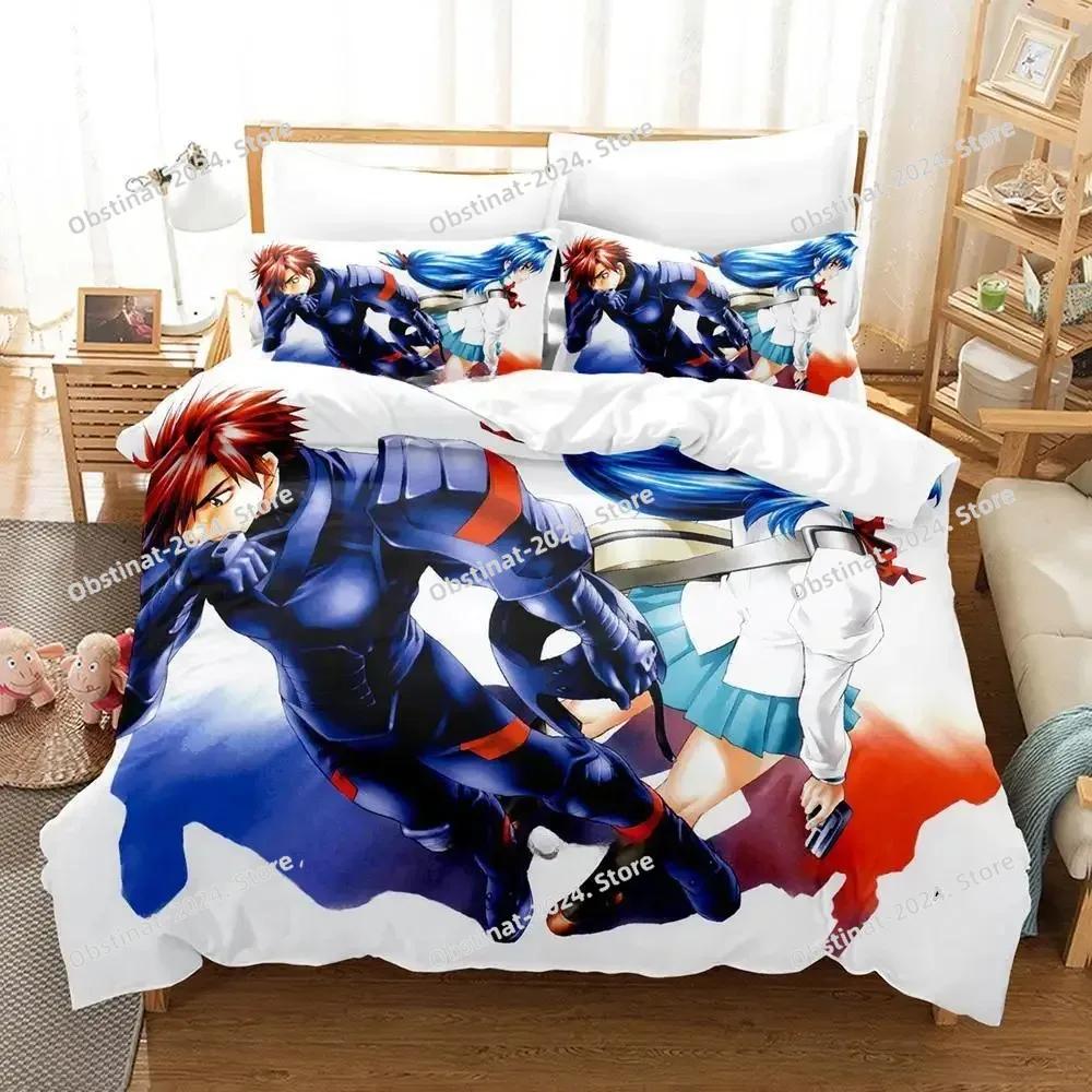 Ful Metal Panic Beding Set Single Twin Ful Quen King-Sized Dimensionsd Dimensions Bed Linen Set Adult People Kid Bedrom Duvet cover Sets 3d Print