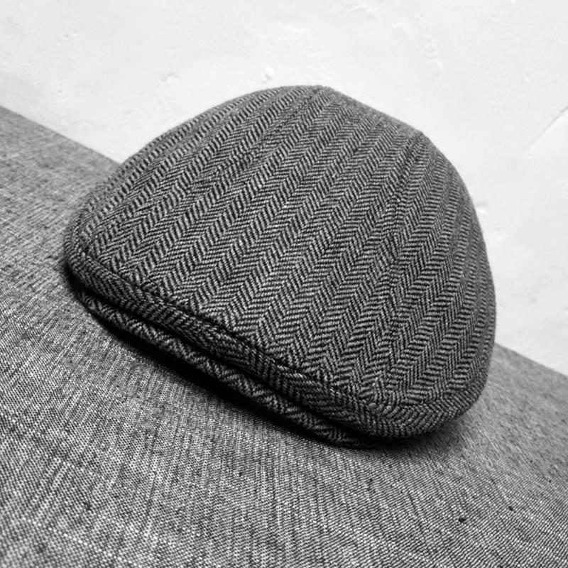 

Autumn Winter Men Hats Berets British Western Style Wool Advanced Flat Ivy Cap Women Classic Vintage Beret CapTommy Shelby BLM82 S 54-56CM серый