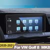 Tvrzené sklo Navigační fólie do auta Ochranné nálepky na palubní desku Volkawagen VW Golf 8 MK8 2022 Příslušenství