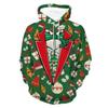 Interesting Christmas Series 3D Printed Hoodies Men's Fashion Casual Sports Autumn Long Sleeve Hoodies