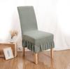 Skirt Dining Chair Cover Jacquard Elastic Soft Seat Cover Anti Stool Slipcover Suitable for Kit Pet Room Living Home Decor